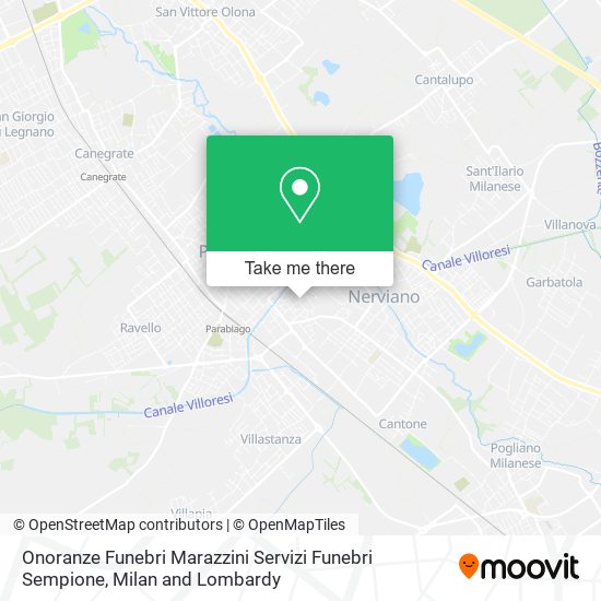 Onoranze Funebri Marazzini Servizi Funebri Sempione map