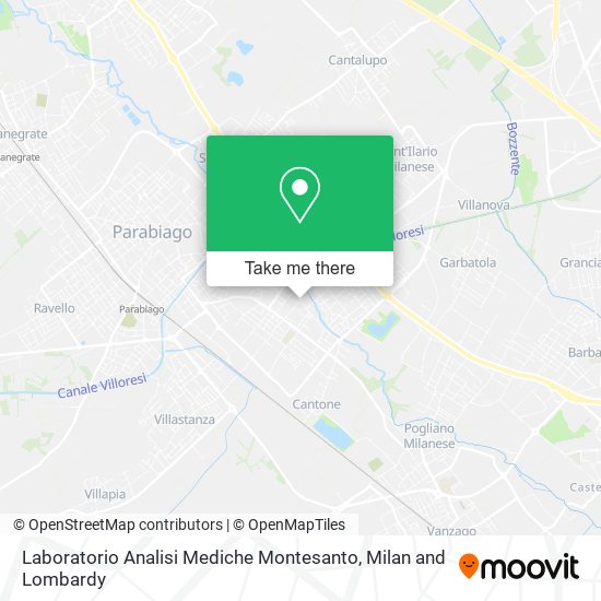 Laboratorio Analisi Mediche Montesanto map