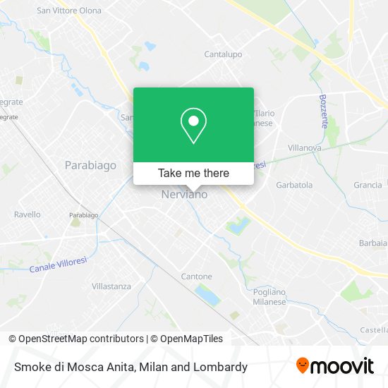 Smoke di Mosca Anita map