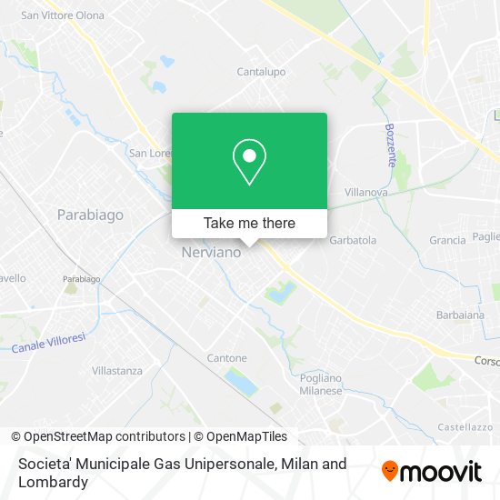 Societa' Municipale Gas Unipersonale map