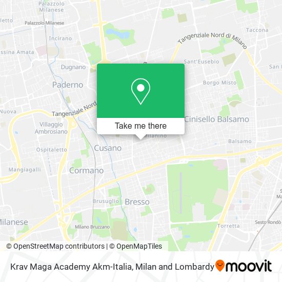 Krav Maga Academy Akm-Italia map
