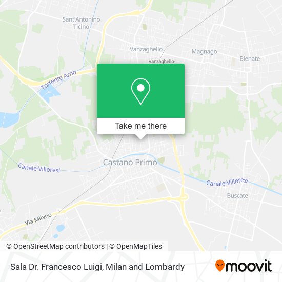 Sala Dr. Francesco Luigi map