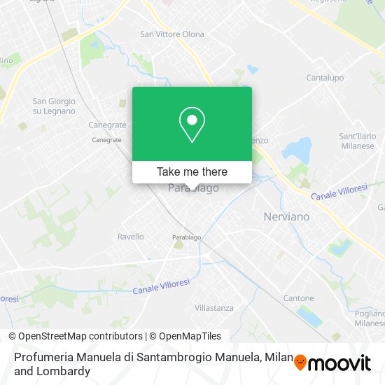 Profumeria Manuela di Santambrogio Manuela map