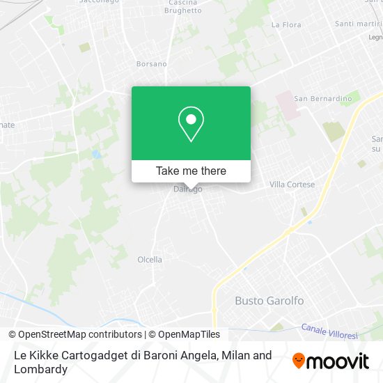 Le Kikke Cartogadget di Baroni Angela map