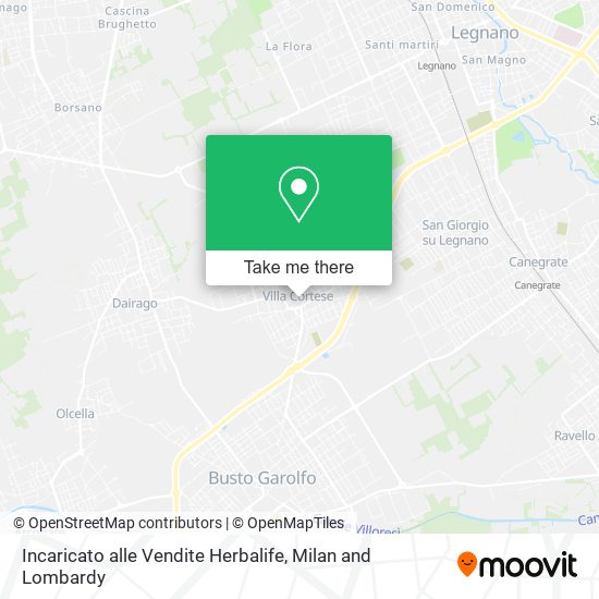Incaricato alle Vendite Herbalife map