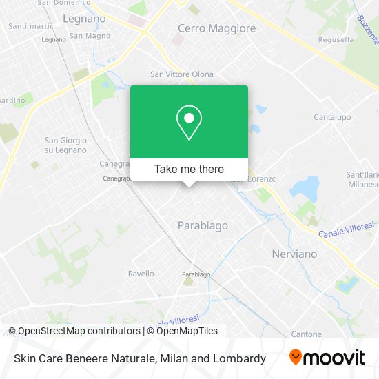 Skin Care Beneere Naturale map