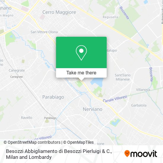 Besozzi Abbigliamento di Besozzi Pierluigi & C. map