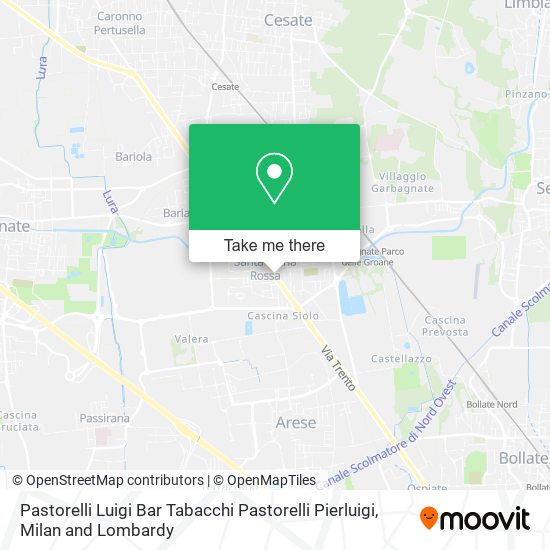 Pastorelli Luigi Bar Tabacchi Pastorelli Pierluigi map