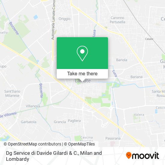 Dg Service di Davide Gilardi & C. map