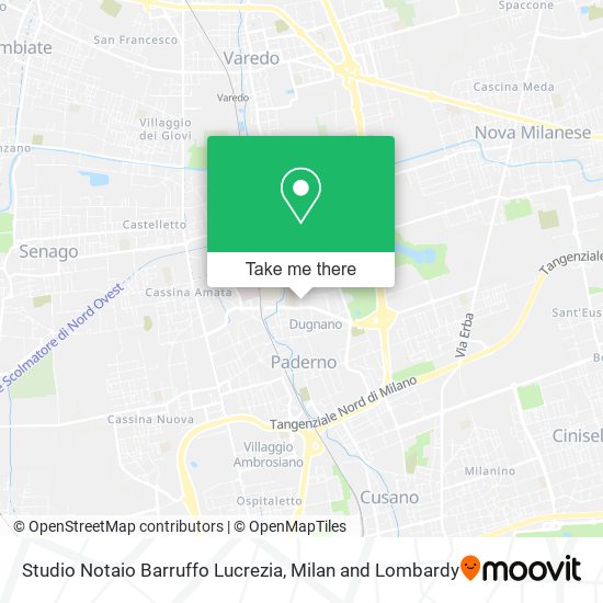 Studio Notaio Barruffo Lucrezia map