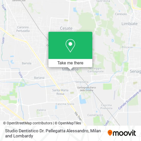 Studio Dentistico Dr. Pellegatta Alessandro map