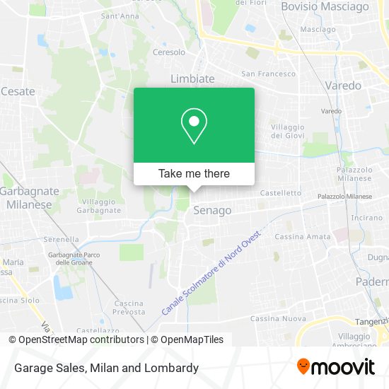 Garage Sales map