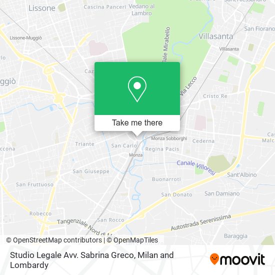 Studio Legale Avv. Sabrina Greco map