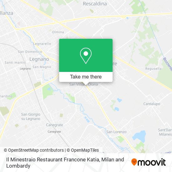 Il Minestraio Restaurant Francone Katia map