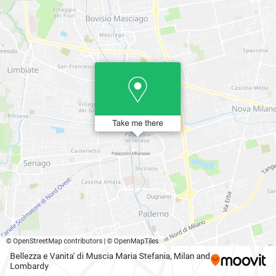 Bellezza e Vanita' di Muscia Maria Stefania map