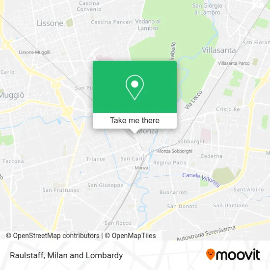 Raulstaff map