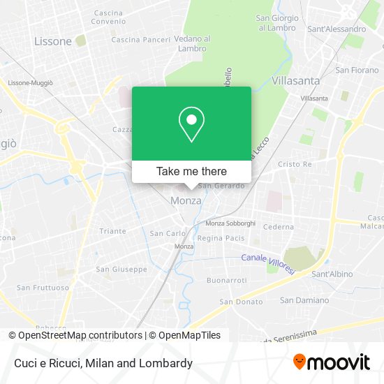 Cuci e Ricuci map