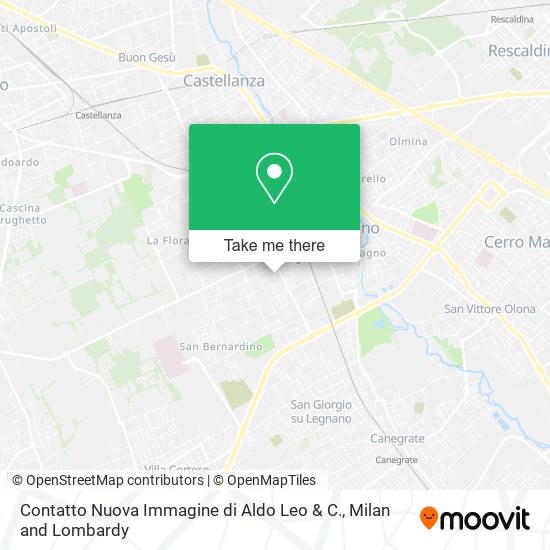 Contatto Nuova Immagine di Aldo Leo & C. map