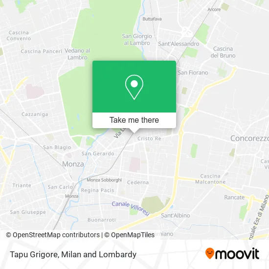 Tapu Grigore map