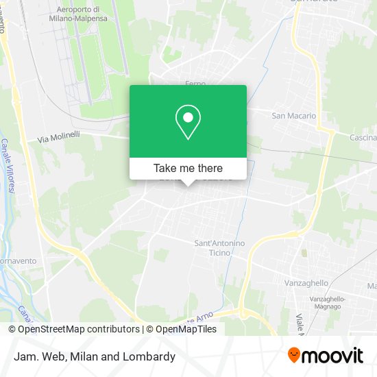 Jam. Web map