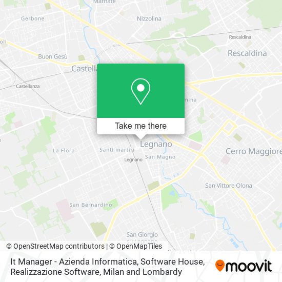 It Manager - Azienda Informatica, Software House, Realizzazione Software map