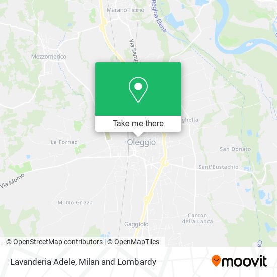 Lavanderia Adele map