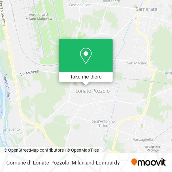 Comune di Lonate Pozzolo map