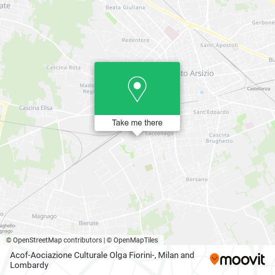 Acof-Aociazione Culturale Olga Fiorini- map