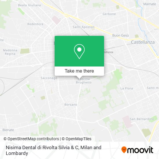 Nisima Dental di Rivolta Silvia & C map