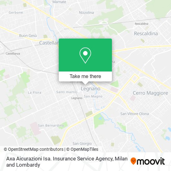 Axa Aicurazioni Isa. Insurance Service Agency map