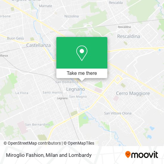 Miroglio Fashion map