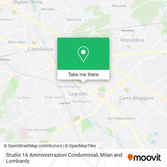 Studio 16 Amministrazioni Condominiali map