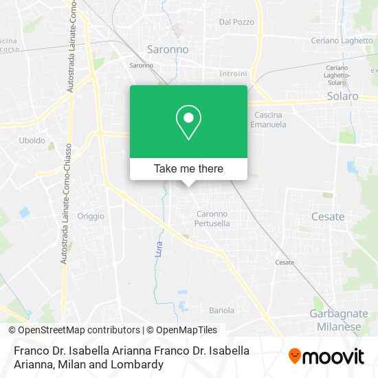 Franco Dr. Isabella Arianna Franco Dr. Isabella Arianna map