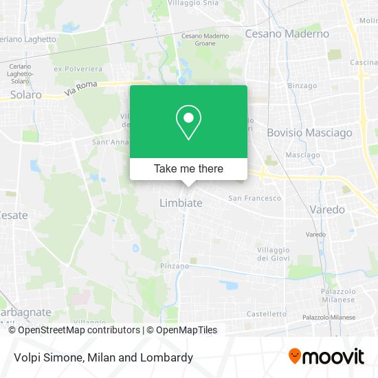 Volpi Simone map