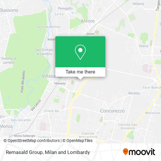 Remasald Group map