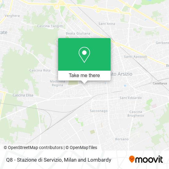 Q8 - Stazione di Servizio map