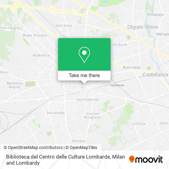 Biblioteca del Centro delle Culture Lombarde map