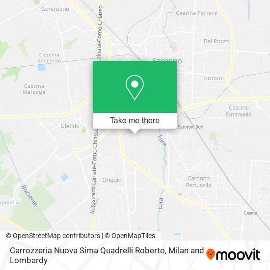 Carrozzeria Nuova Sima Quadrelli Roberto map