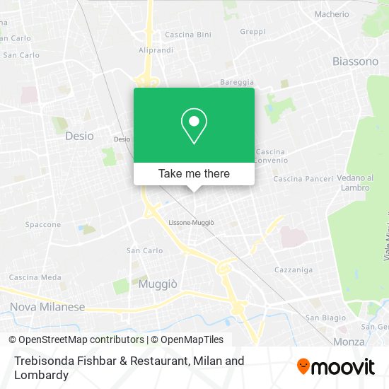 Trebisonda Fishbar & Restaurant map