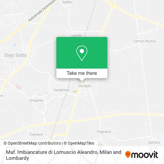 Maf. Imbiancature di Lomuscio Aleandro map