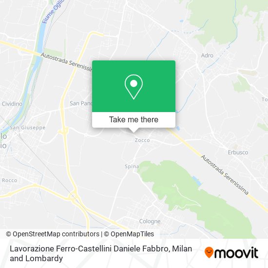 Lavorazione Ferro-Castellini Daniele Fabbro map