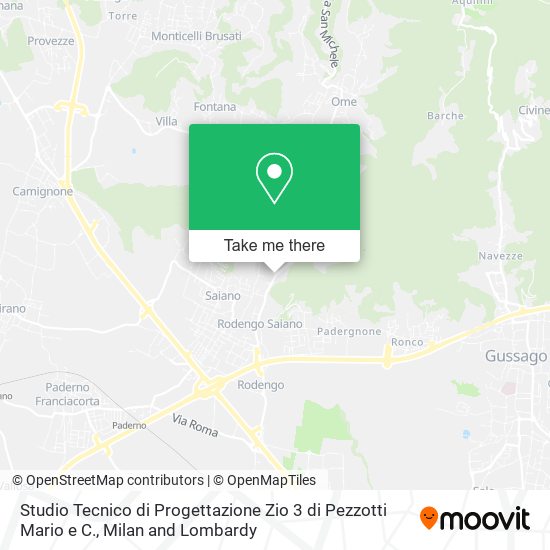 Studio Tecnico di Progettazione Zio 3 di Pezzotti Mario e C. map