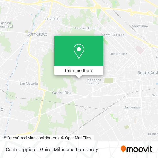 Centro Ippico il Ghiro map