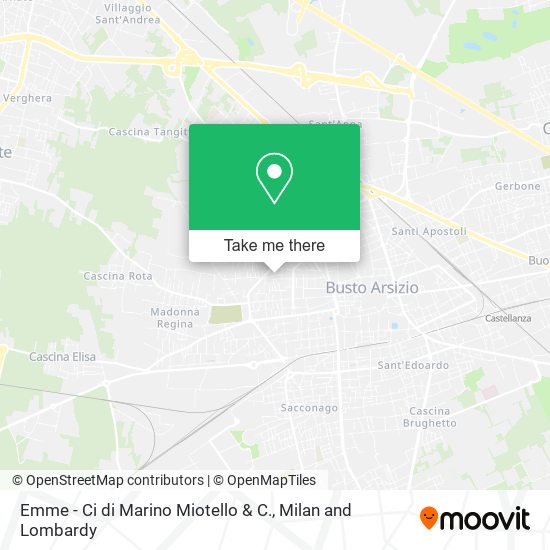 Emme - Ci di Marino Miotello & C. map