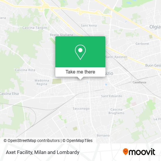 Axet Facility map