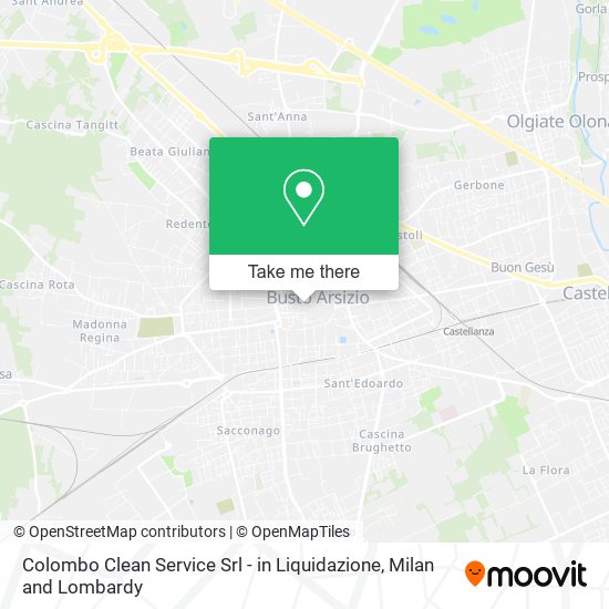 Colombo Clean Service Srl - in Liquidazione map