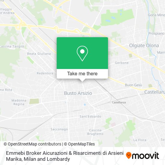 Emmebi Broker Aicurazioni & Risarcimenti di Arsieni Marika map