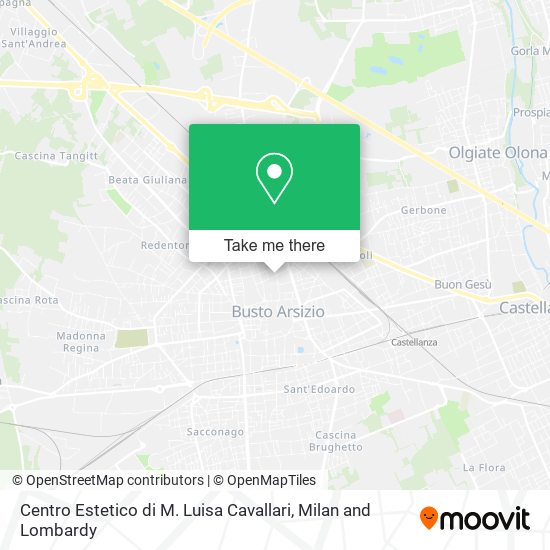 Centro Estetico di M. Luisa Cavallari map
