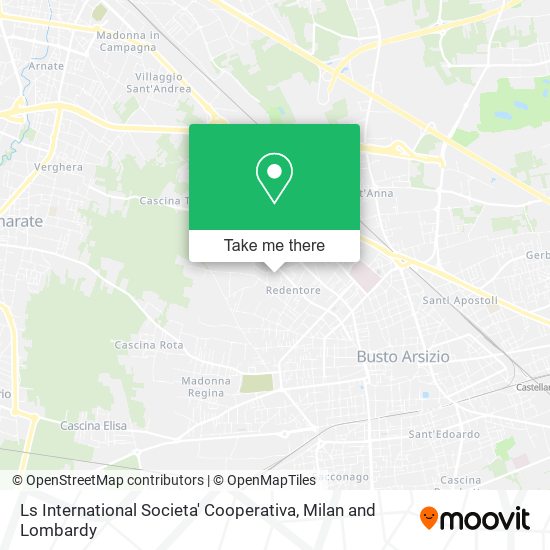 Ls International Societa' Cooperativa map