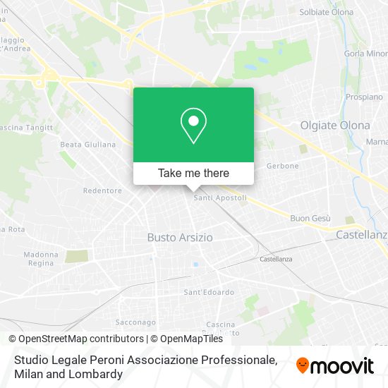 Studio Legale Peroni Associazione Professionale map